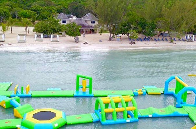 876 Beach Club Day Pass Plus Aqua Park From Falmouth Cruise Port - Key Points