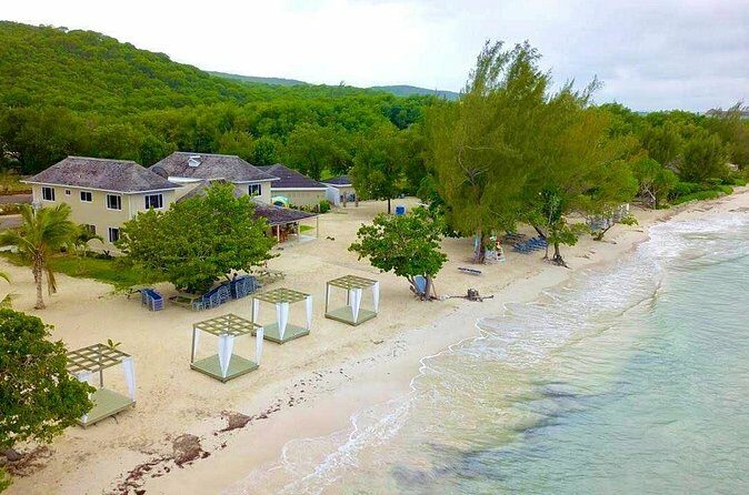 876 Beach Club Day Pass Plus Aqua Park From Falmouth Cruise Port - Authenticity and What Past Guests Say