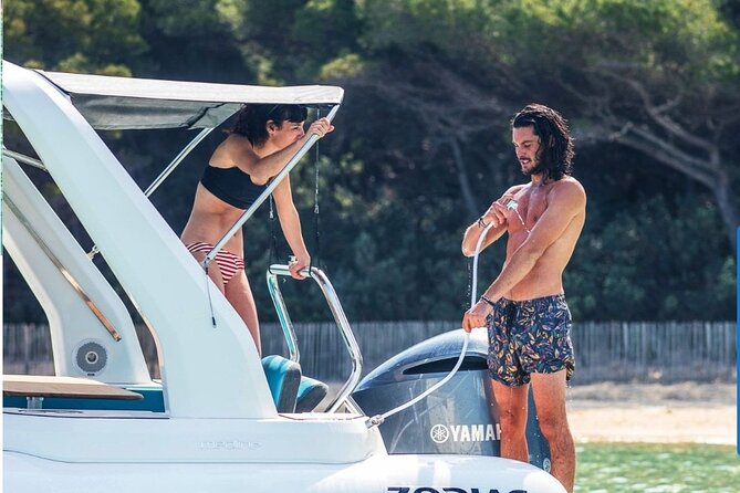 8h Rental of Zodiac Medline 7.5 Boat in Ibiza - Safety Precautions