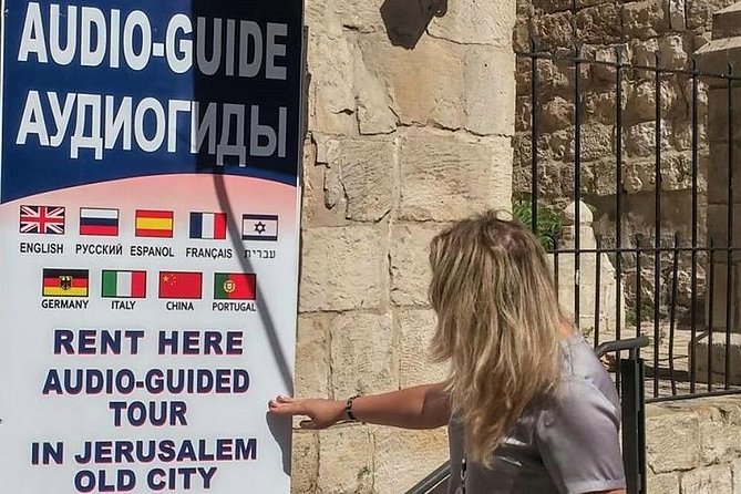 9 Languages Audio Guide For Jerusalem Old City - Schedule
