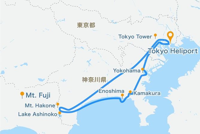 [90 Min 3pax] Tokaido Tour: Tokyo to Mt. Fuji Helicopter Tour - Additional Considerations
