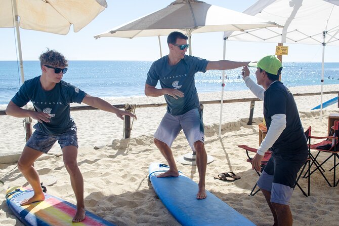 90 Min BEGINNERS SURF LESSON in Los Cabos - Location and Transportation