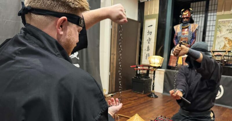 90-min Shinobi Samurai Premium Experience at Ninja Clan Dojo - Traditional Etiquette and Meditation
