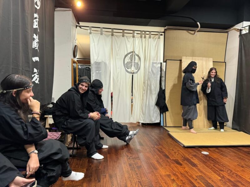 90-min Shinobi Samurai Premium Experience at Ninja Clan Dojo - Namba: Shinobi Samurai Walk and Stealth