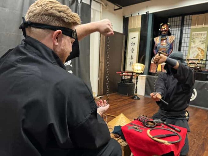 90-min Shinobi Samurai Premium Experience at Ninja Clan Dojo - Samurai Sword Handling and Techniques