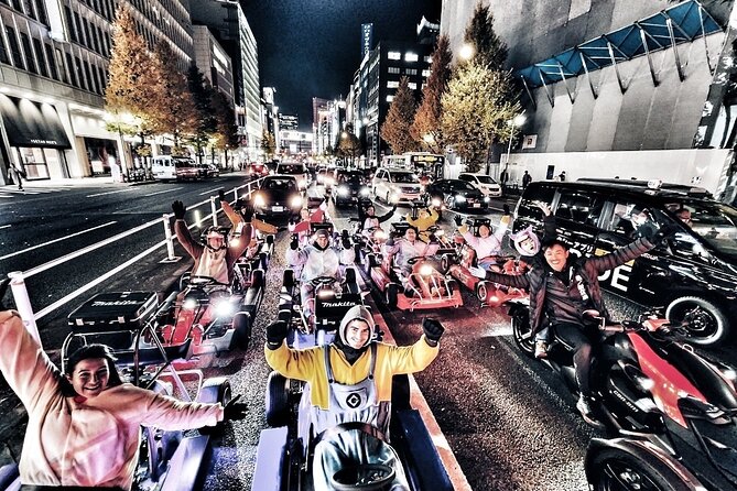 90 Min Tokyo Go-Kart: Shibuya Crossing and Tokyo Tower *Idp Must* - Meeting and Pickup