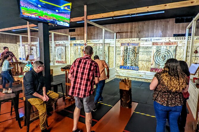 90 Minute Axe Throwing Guided Experience in Clearwater at Hatchet Hangout - About Hatchet Hangout