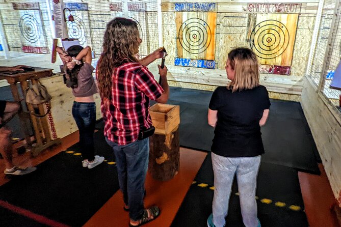 90 Minute Axe Throwing Guided Experience St Pete Hatchet Hangout - Location and Meeting Point