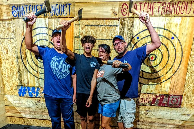 90 Minute Axe Throwing Guided Experience St Pete Hatchet Hangout - Pricing and Availability