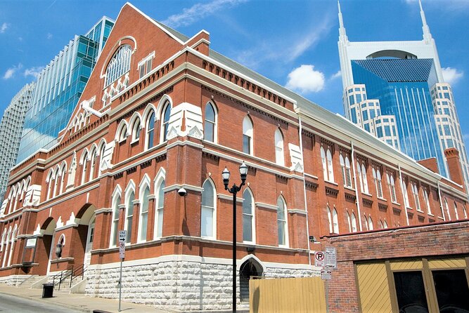 90-Minute Legends of Music City Guided Historical Walking Tour - Ryman Auditoriums Storied Past