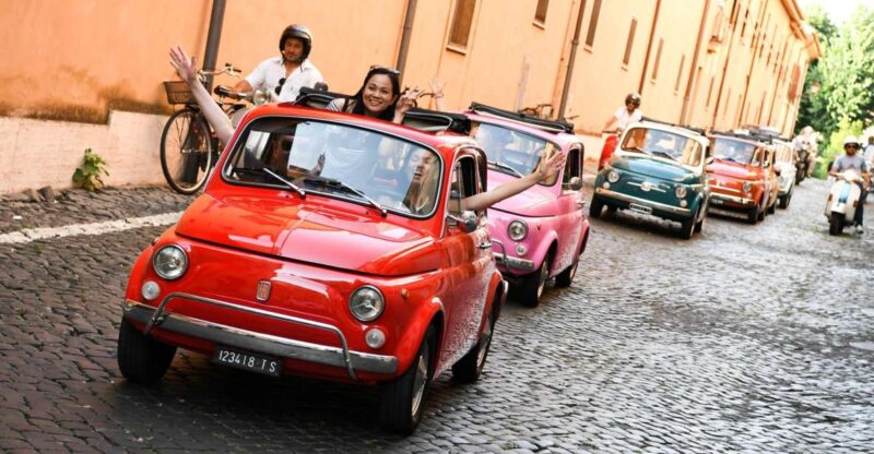 90-Minute Tour in Convoy in Vintage Fiat 500 - Tour Highlights