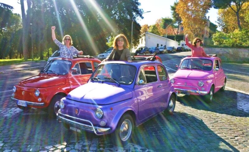 90-Minute Tour in Convoy in Vintage Fiat 500 - Important Information