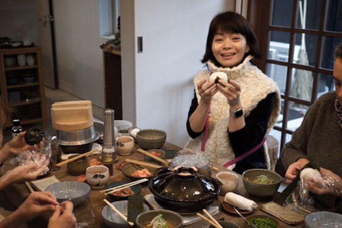 A Calming Pottery Workshop & Japanese Food Musubi Making TOKYO - Booking and Cancellation Policy