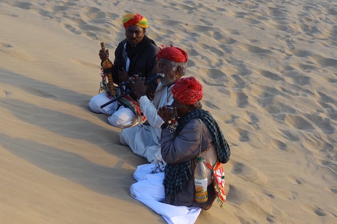 A Camel Safari Through The Thar Desert Sand Dunes Near Bikaner - Appreciating the Scenic Landscapes