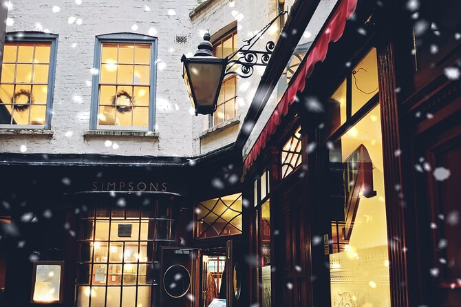 A Christmas Carol & Charles Dickens Small Group Walking Tour - Inclusions and Accessibility