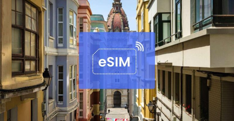 A Coruña: Spain / Europe Esim Roaming Mobile Data Plan - Activating the Esim