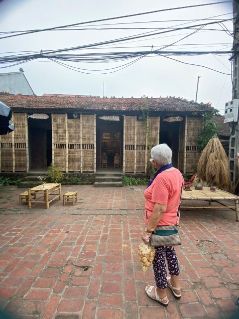 A-Day Explore Duong Lam Ancient Village - Observing Traditional Craft-making