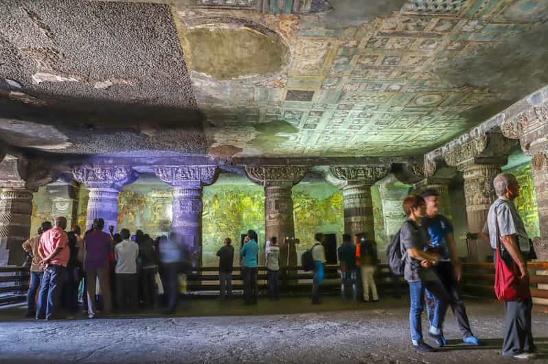 A Day Tour of Ajanta & Ellora From Aurangabad With Guide. - Key Points