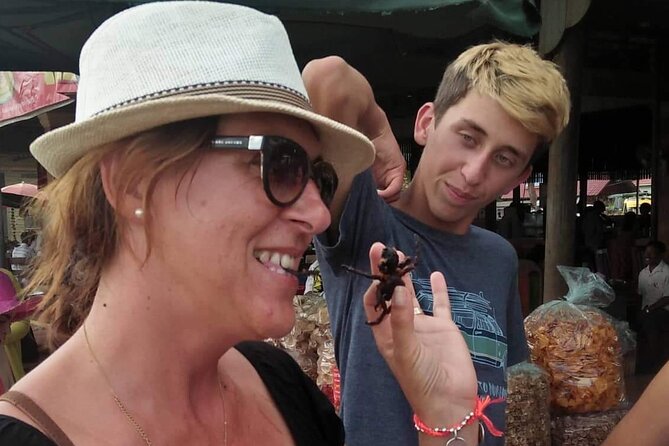 A Day Trip Sightseeing Phnom Penh - Siem Reap - Private English Speaking Driver - Local Market and Fishing Village
