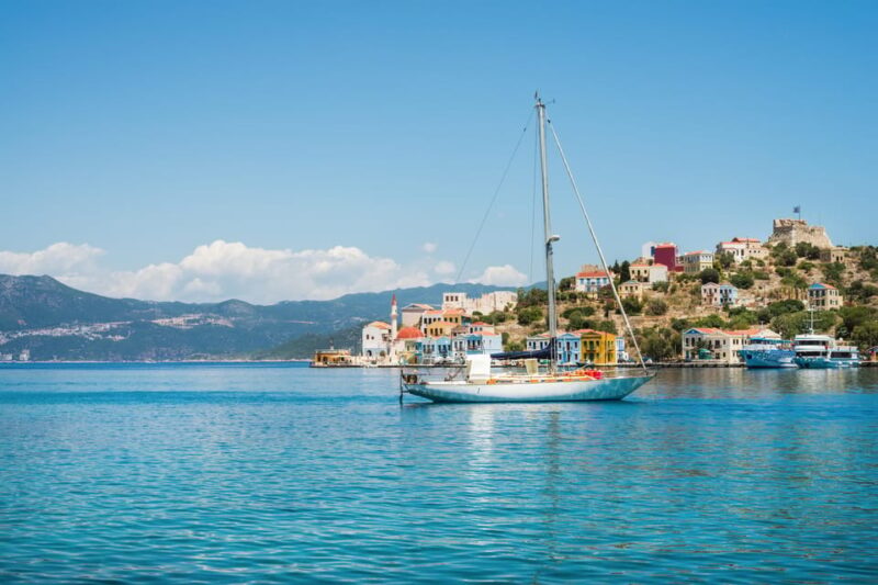 A Day Trip to Meis Kastellorizo Island From Kas - Dining and Shopping