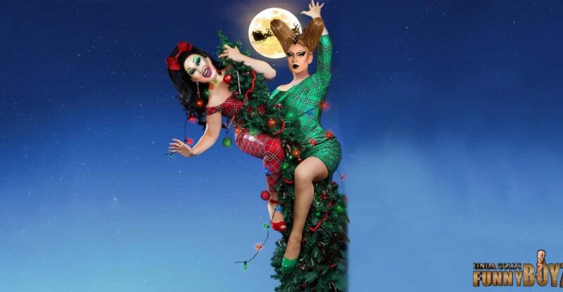 A Festive Funnyboyz Christmas Dinner With Drag Queens - Experience Highlights