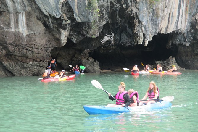 A Full Day Exploring Kayaking 3 Islands (Talabeng Sea Cave) - Visiting Koh Talabeng Sea Cave