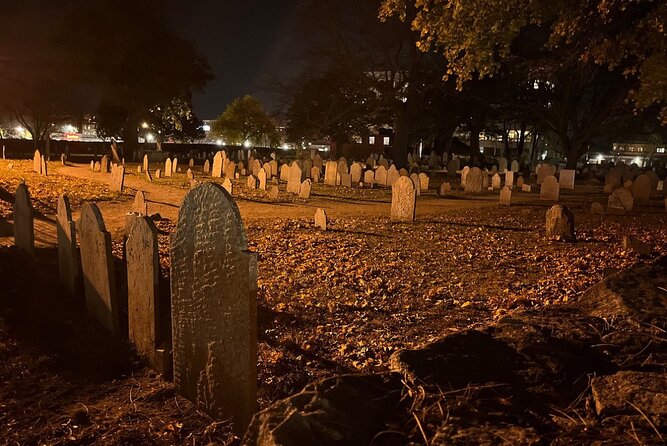 A Ghost Hunting Tour Specters and Apparitions in Salem - Tour Route and End Point