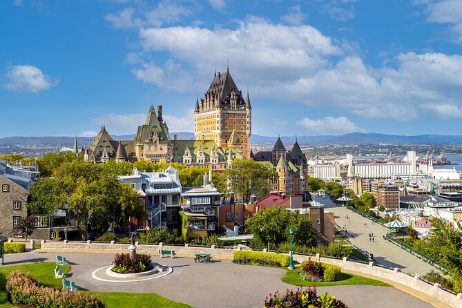 A Grand Walking Journey in Quebec City - Funicular Ride in Old Quebec