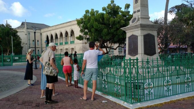 A Guided Walking Tour of The History of a City – Bridgetown - Oldest Church, Town Hall, and Mutual Building