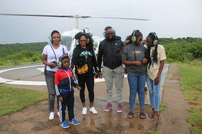 A Helicopter Ride- Over the Victoria Falls - Accessibility Options