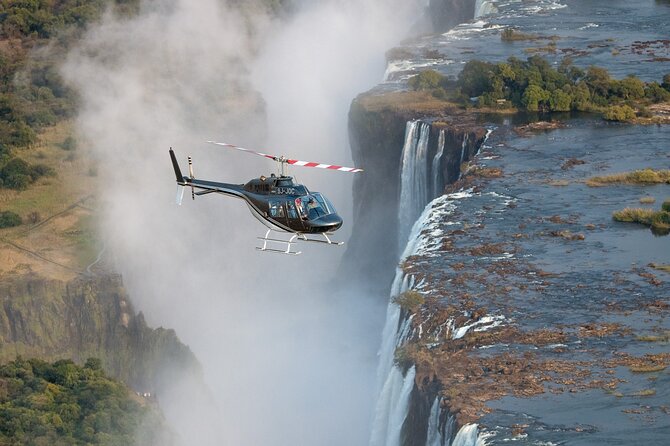 A Helicopter Ride- Over the Victoria Falls - Safety Precautions