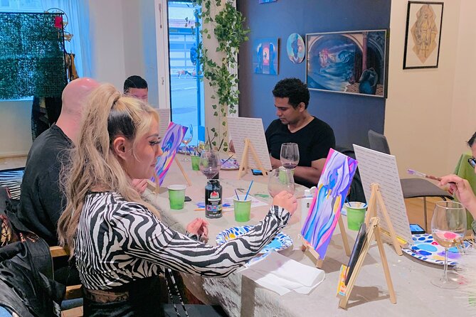 A Sip and Paint Experience in San Francisco - Alcoholic Beverages