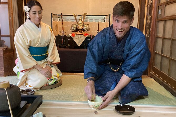 A Unique Antique Kimono and Tea Ceremony Experience in English - Lunch and Dinner Provided