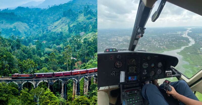A VIP Day Tour to Ella by Helicopter With Lunch at 98 Acres - Experience Highlights