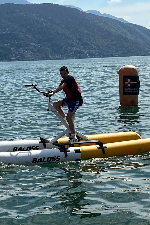A Water Bike Adventure on Lake Lugano - Experience Highlights
