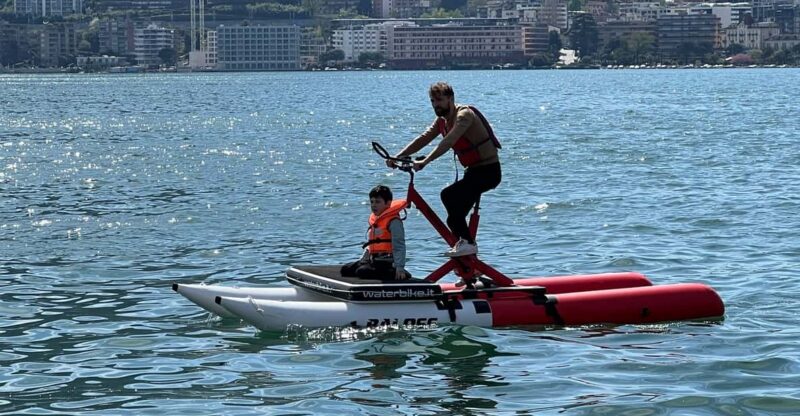 A Water Bike Adventure on Lake Lugano - Safety and Equipment