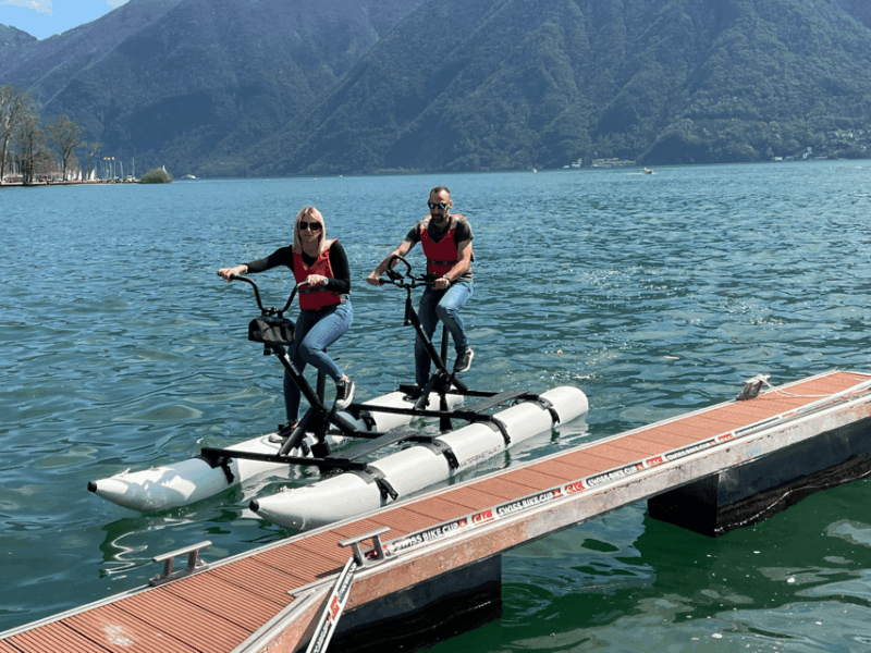 A Water Bike Adventure on Lake Lugano - Booking and Availability