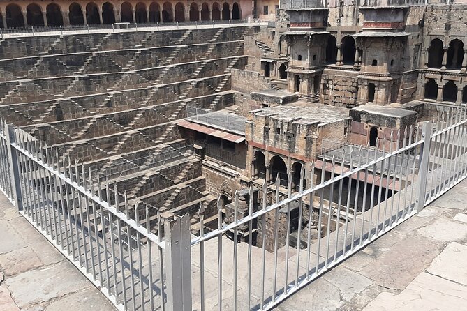 Abhaneri Breathtaking Stepwell and Ghost Fort of Bhangarh From Jaipur - Exploring Abhaneri Stepwell