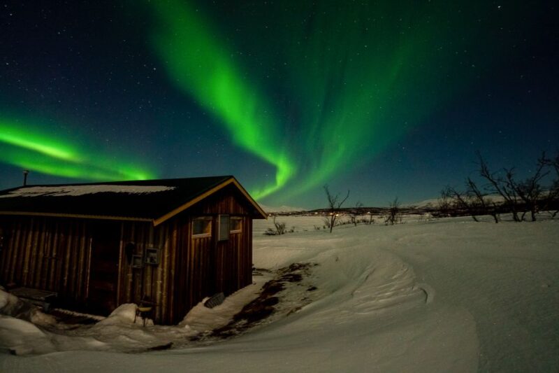 Abisko: Aurora Snowshoeing - Group Size and Languages