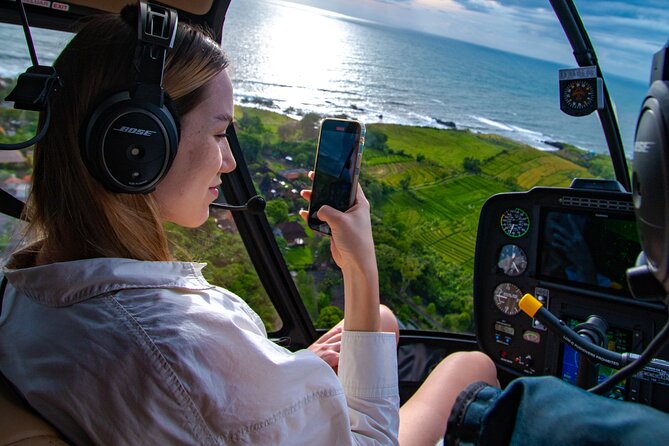 Above the Island of Gods Helicopter Tour - Meeting and Pickup