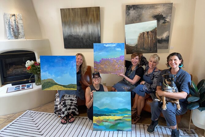 Abstract Painting Class - Included Supplies