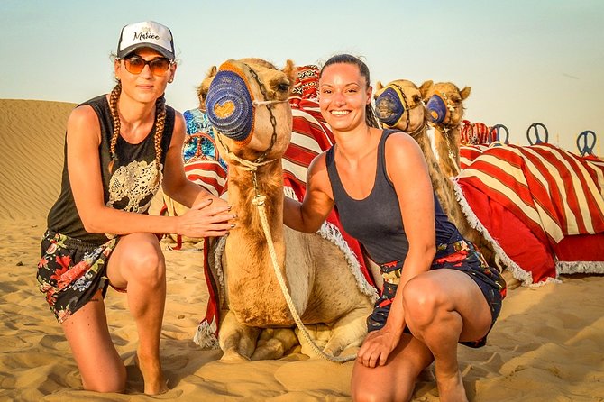 Abu Dhabi: 4-Hour Morning Desert Safari With Camel Ride and Sandboarding - Sandboarding in the Desert