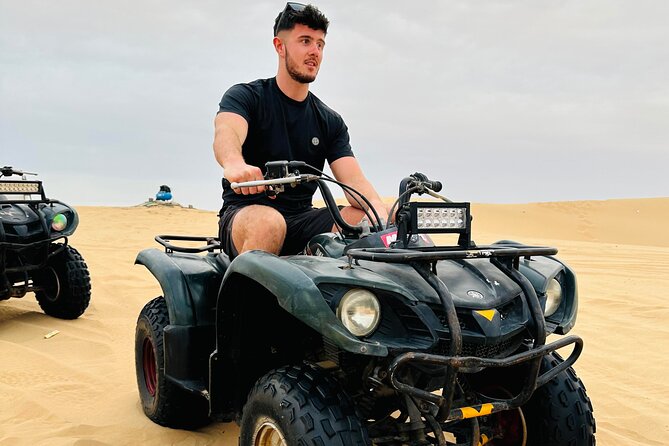 Abu Dhabi: 4x4 Desert Safari With Camel Raid & Quad Bike Option - Key Points