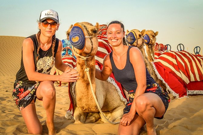 Abu Dhabi: 7-Hours Desert Safari With Bbq, Camel Ride & Sandboarding - Bedouin Camp Dinner