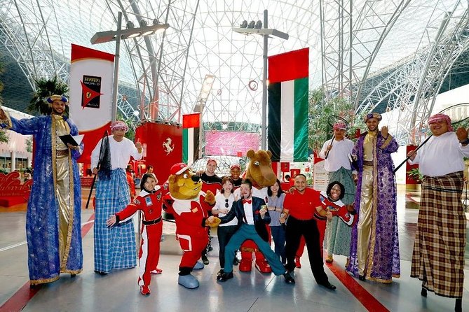 Abu Dhabi City Tour With Ferrari World & Buffet Lunch - Ferrari World Experience