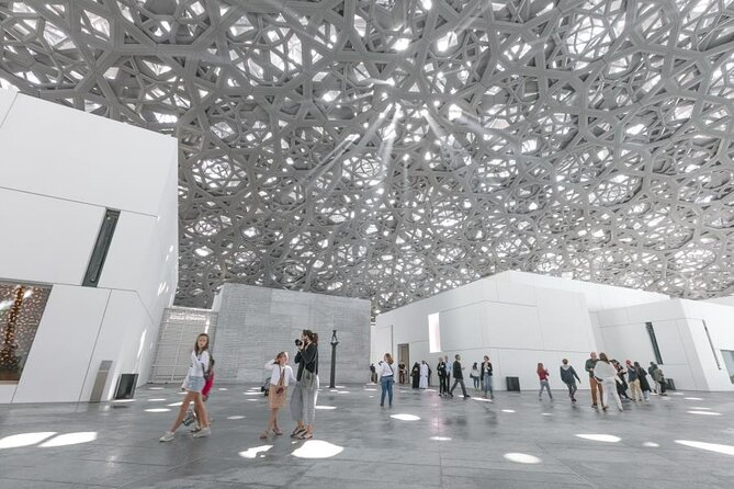 Abu Dhabi City Tour With Louvre Museum From Dubai Small Group - World-Class Art at Louvre