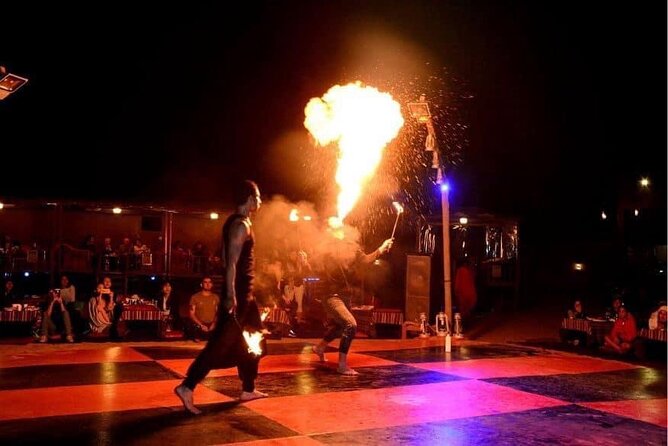 Abu Dhabi Desert Safari BBQ Dinner Live Shows Pick & Drop More - Arabic Culture Experience