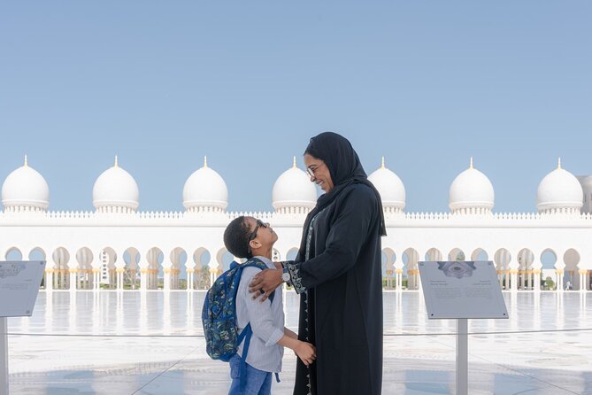 Abu Dhabi Grand Mosque Guided Tour - Transportation and Accessibility