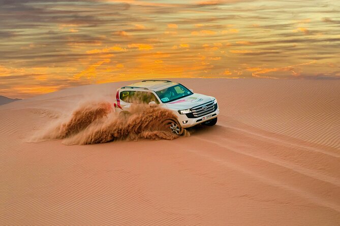 Abu Dhabi Morning Desert Safari: 4x4 Dune Bashing, Camel Ride and Sandboarding - Bedouin-style Camp Experience