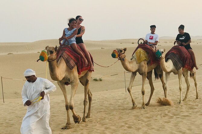 Abu Dhabi Morning Desert Safari,Dune Bashing,Sandboarding,Camel Riding&Quad Bike - Booking Information